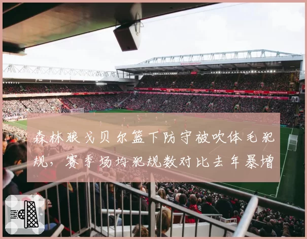 森林狼戈贝尔篮下防守被吹体毛犯规，赛季场均犯规数对比去年暴增2.3次引不满